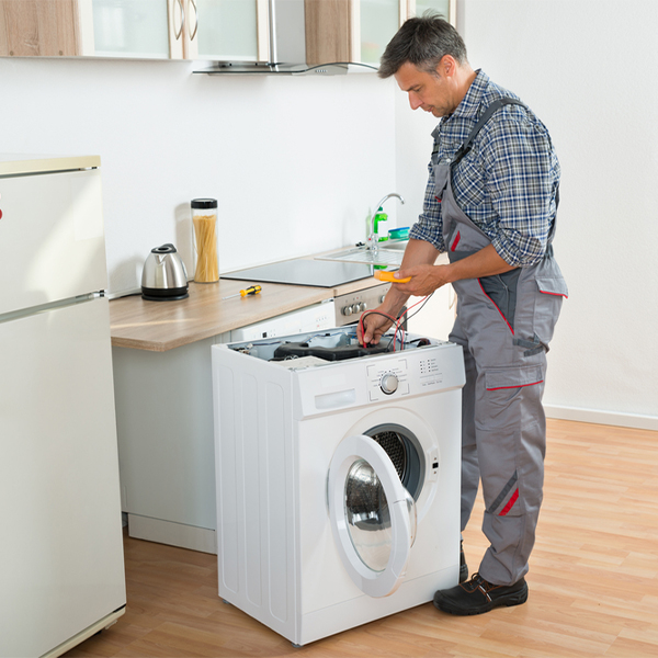 can you walk me through the steps of troubleshooting my washer issue in Coffee Springs